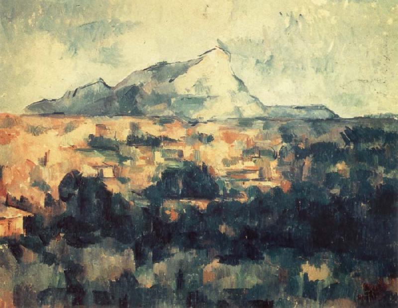 Paul Cezanne La Montagne Norge oil painting art